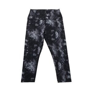 90 Degree by Reflex Yoga Leggings Youth XL (28x22) Gray Grey 4-Way‎ Stretch